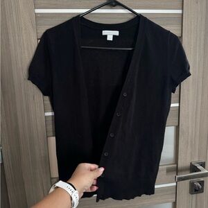 New York & Company Black Cardigan